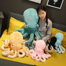 Simulación de pulpo de peluche Peluches Grandes Animal Crossing Juguetes rellenos animales de peluche almohada decoración del hogar Juguetes Para niños
