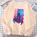 2022 Demon Slayer Japan Anime Men Hoody Autumn New Fashion Sweatshirt Harajuku Fleece Pullovers Personality Crewneck Men Hoodies