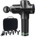 Pistola de masaje de alta frecuencia de 30 velocidades, relajación muscular, masajeador de relajación corporal para cuello de tejido profundo