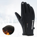 Motorcycle Gloves Moto Gloves Winter Thermal Fleece Lined Winter Water Resistant Touch Screen Non-slip Motorbike Riding Gloves