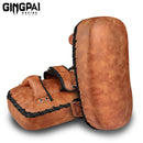 PU Leather Punching Boxing Kick Punching Bag Boxing Pads Shield Karate TKD Foot Target Focus Pad Sand Bag Training Fitness Tool