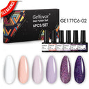 Gelfavor Gel Nail Polish Manicure Set Semipermanent Nail Polish UV Varnish Hybrid Soak-off Gel Kits For Extension Nail Art