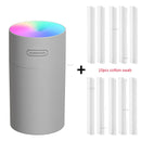 USB Luftbefeuchter Bunte Tasse Mini Aroma Wasser Diffusor LED Licht Ultraschall Cool Mist Maker Fogger Auto Aroma Humidificador