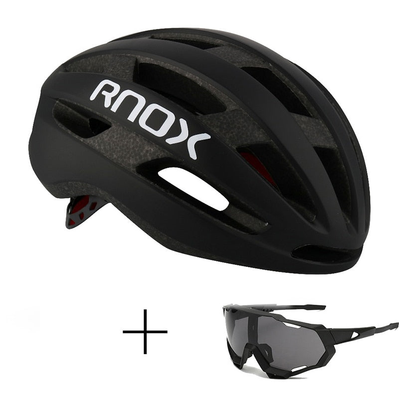 Rnox Aero Bicycle Safety Ultralight Road Bike Helmet Red MTB Cycling City Helmet Outdoor Mountain Sports Cap Casco Ciclismo