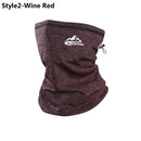 Winter Neck Warmer Cycling Scarf Outdoor Running Sports Headwear Face Scarf Bicycle Bandana Men Simple Fashion Bike Headbands
