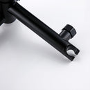 Bagnolux, latón, negro, montado en la pared, caliente y frío, tipo mixto, boquilla de bañera, rociador de mano, asiento de ducha, grifo de baño