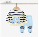 spring and autumn sweater suit, newborn cardigan jacket, baby knitwear 7