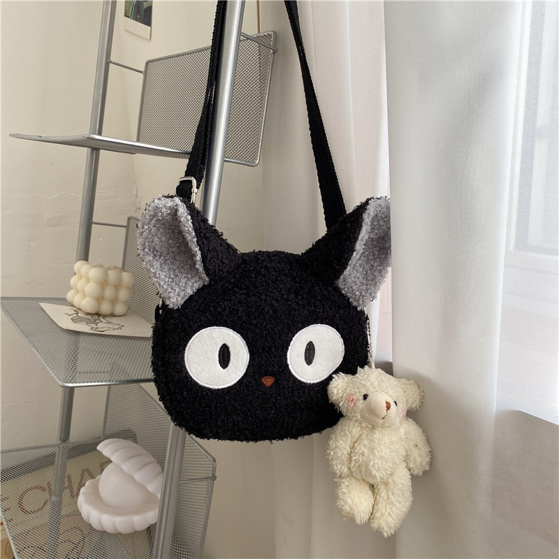 Japanese Style Kawaii Bag Women Cartoon Plush Shoulder Bag For Women 2021 New Crossbody Bag Small Phone&amp;Purse Bag Bolsa Feminina