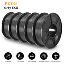 SUNLU PETG 3d Filament 1.75mm For 3D Printer PETG Filament 5rolls/set Dimensional Accuracy +/-0.02mm