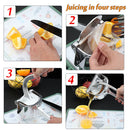 Aluminum Alloy Manual Juicer Fruit Squeezer Hand Pressure Pomegranate Orange Lemon Sugar Cane Juice Kitchen Juice Tool Machine