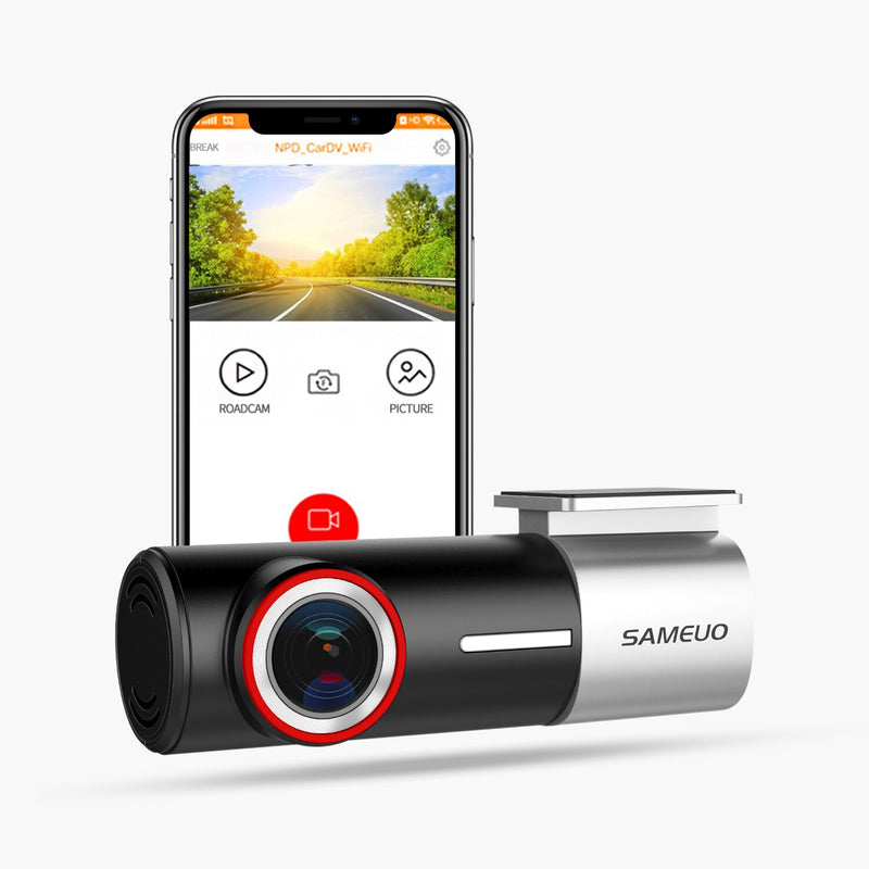 SAMEUO U700 Dash Cam Front and Rear Camera Recorder QHD 1944P Car DVR with 2 cam dashcam WiFi Video Recorder 24H Parking Monitor