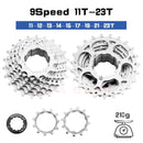 SUNSHINE Road Bike Freewheel 11-25T/28T/32T/34T/36T Bicycle Flywheel 8/9/10/11/12S Speed Cassette Sprocket for Shimano HG K7