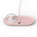 Calentador de 3 velocidades para taza de café, posavasos de calefacción, placa caliente termostática inteligente, almohadilla de calentamiento de agua para té de la leche con lámpara de aromaterapia para el hogar