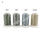 Sanbest Polyester Embroidery Thread High Strength For Brother Singer Janome Babylock Embroidery Machine 1000m Filament Threads