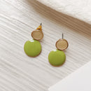 Frauenohrringe Unregelmäßiges geometrisches Temperament der Wiederherstellung alter Weisen Runde Ohrringe Ohrringe Metallohrringe Großhandel 002