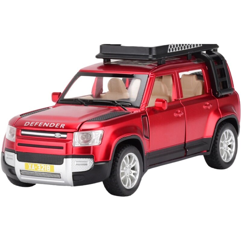 1:32 Alloy Toy Car Defender Car Model Vehicle Suv Car Toy Car Metal Production Model Collection Boys Gift