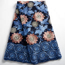 Swiss Voile Cotton Lace Fabric African 2021 Embroidery African Cotton Voile Lace Dubai Style For Everying Wedding Party 2491A