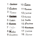 DODOAI Custom Old English Font Name Necklace Men Women Personalized Custom Necklaces Stainless Steel Cuban Chain Jewelry