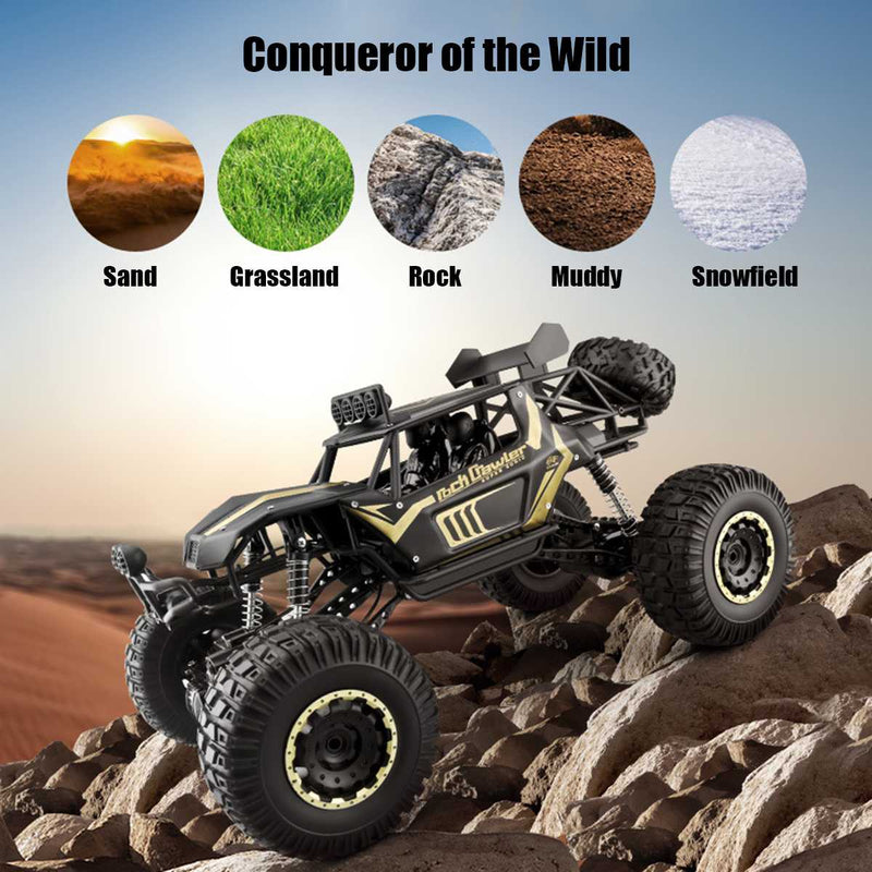 1: 8 50 cm RC Auto 2,4 G Funksteuerung 4WD Geländewagen Elektrofahrzeug Monster Buggy Fernbedienung Auto Geschenk Spielzeug Für Kinder Jungen