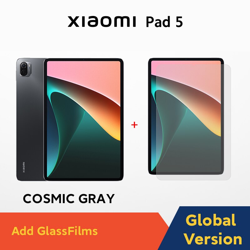 Estreno mundial Versión global Xiaomi Mi Pad 5 11'' WQHD+ 120Hz Pantalla Snapdragon 860 4 Altavoces estéreo 8720mAh MI Tablet 5