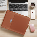 Laptop Bag For Macbook Air Retina Pro 11 12 13 14 15 15.6 inch, PU Leather Laptop Sleeve Case For Xiaomi Dell Huawei Matebook