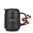 Pinkah 340&amp;460ML 304 Stainless Steel Thermos Mugs Office Cup With Handle With Lid Insulated Tea mug Thermos Cup Office Thermoses