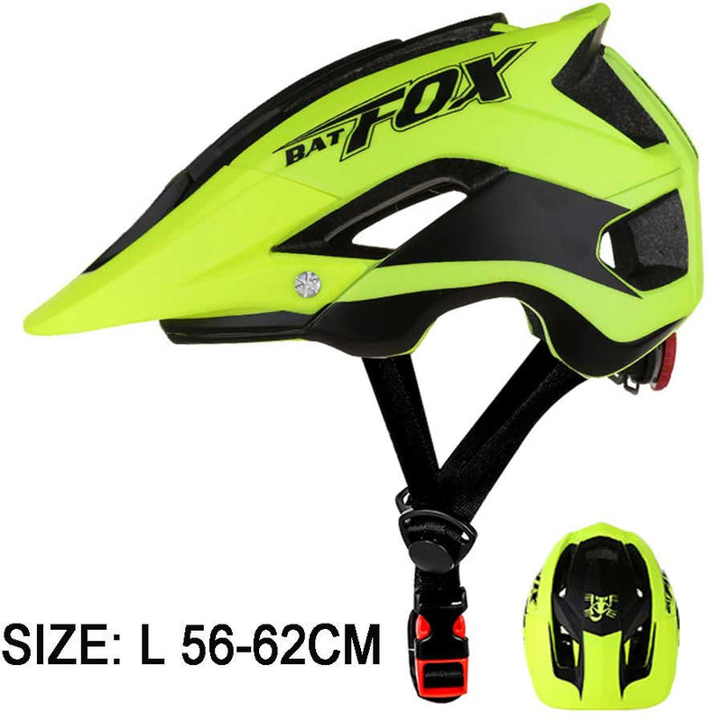 BATFOX Bike Racing Casco de bicicleta en molde Ciclismo MTB Carretera Casco Mtb Casco de ciclismo para hombres Mujeres Casco de bicicleta cascos bicicleta