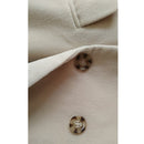 Abrigo de invierno de lana para mujer, novedad de 2022, chaqueta elegante Vintage de Cachemira con doble botonadura, prendas de vestir exteriores de moda, abrigo blanco x-largo para mujer