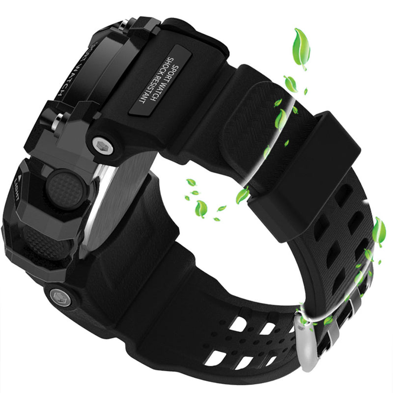 Lokmat Time Sport Smart Watch Fitness Actividad al aire libre Reloj IP67 Relojes impermeables Podómetro Mensaje de llamada Recordatorio para teléfono