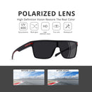 AOFLY Marke Polarisierte Sonnenbrille Männer Mode Übergroße Flexible Rahmen Quadratische Männliche Sonnenbrille Für Fahrbrille Zonnebril Heren