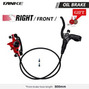 TANKE MTB Bike oil disc brake 160mm rotor Caliper hydraulic calliperplate Front Rear handle A B-pillar CNC bicycle parts cycling