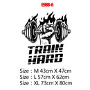 Large 73cmX104cm Fitness Quote Vinyl Wall Stickers For Gym Rooms Decor Fitness Room Sticker Motivate Frse Vinyl Wall Decals