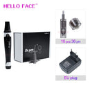 Professional Mesoterapia Kit Electric Dr. Pen Ultima A7 With 12 pcs Needle Cartridge Microneedle Pen Beauty Machine For Lover