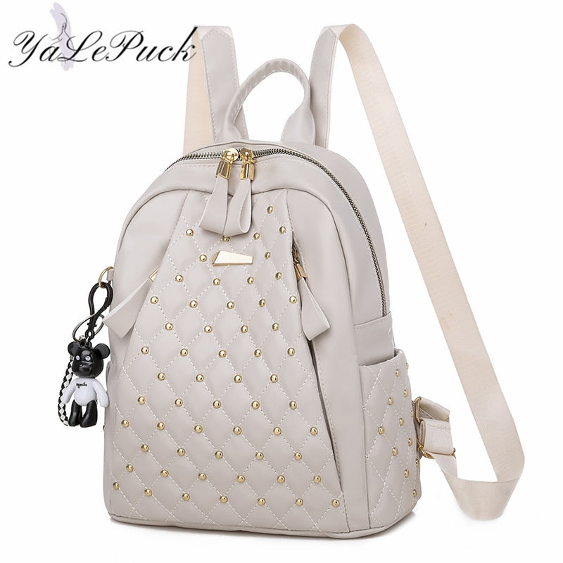 Vintage Damenrucksack Hochwertiger Lederrucksack Dame Reiserucksack Umhängetaschen Schultaschen Rucksack Mochila Feminina