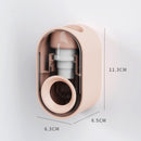 Dispensador automático de pasta de dientes, soporte para cepillo de dientes a prueba de polvo, soporte de montaje en pared, juego de accesorios de baño, exprimidor