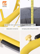 Mecedora reclinable para adultos, hogar, nórdico, perezoso, individual, sala de estar, balcón, sofá de ocio, mecedora ligera de lujo