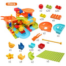 Big Size Assembly Blocks Marble Race Run Maze Ball Building Blocks Funnel Slide Building Bricks Toys For Children Kid Gifts