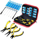 10 in 1 Tool Kit Schraubendreher Zangen Hex Handreparaturwerkzeuge mit Box RC Werkzeug für Hubschrauber Flugzeug Auto LKW Quadcopter Spielzeug