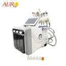 AURO New 6 in 1 Pro Facial Hydradermabrasion / Water Peel Hydrafacial Microdermoabrasion Machine con RF BIO Lifting Skin Scrubber