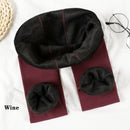 CHRLEISURE, mallas cálidas de invierno para mujer, cintura alta, realce, mallas de terciopelo grueso de alta elasticidad para niña, mallas térmicas para mujer