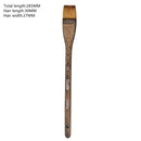 1PC 256Flat High Quality Goat Hair Wooden Handle Watercolor Artist Art Supplies Paint Brush
