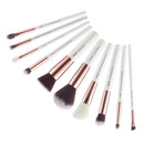Jessup Makeup-Brushes-Set Dropshipping Pearl-White-Rose-Gold pinceaux maquillage Cosmetic Tools Eyeshadow Powder Definer 6-25pcs