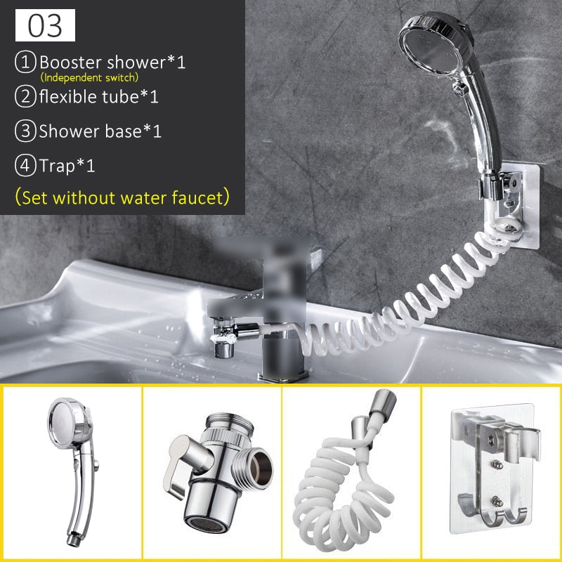 ELLEN Wasserhahn Externe Dusche Hand WC Wasserhahn Filter Flexibler Anzug Waschen Haar Haus Küche Waschbecken Wasserhahn Wassereinsparung EL1020