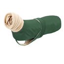 Ropa cálida de invierno para perros, chaqueta impermeable gruesa para perros, abrigo para perros rojo y negro con orificio para correa para perros medianos y grandes, galgo