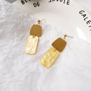 Frauenohrringe Unregelmäßiges geometrisches Temperament der Wiederherstellung alter Weisen Runde Ohrringe Ohrringe Metallohrringe Großhandel 002