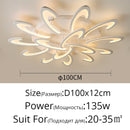 Remote Control Led Ceiling Light With Ultra-thin Acrylic Lamp Ceiling For Living Room Bed Room Flush Mount Lamparas De Techo