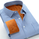 Large Size XXL-10XL 2020 Fashion New Style Men's Winter Warm Plaid Shirt Winter Thick Soft Business Casual Long-sleeved Shirt