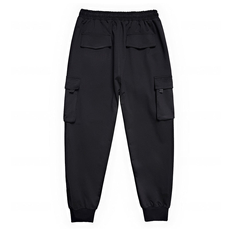 Pantalones holgados para hombre, ropa informal estilo Hip Hop, pantalones Cargo de talla grande 7XL, pantalones de chándal para hombre, pantalones de moda de gran tamaño para correr, pantalones de talla grande HX530