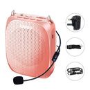 SHIDU 10W Portable Voice Amplifier Wired Microphone Audio Speaker Natural Stereo Sound Loudspeaker for Teacher Megaphone S258