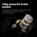 Neu 1000 7000 Angelrolle Max Drag Prowe 10kg Angelrolle High Speed ​​Ganzmetallspule Spinnrolle Salzwasser 5.2:1